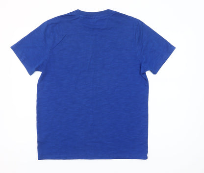 Mens UK Size M Diesel Blue  T-Shirt