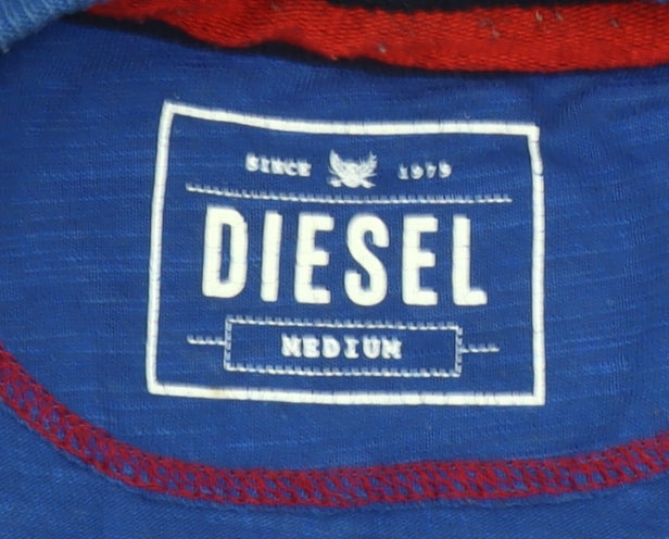 Mens UK Size M Diesel Blue  T-Shirt