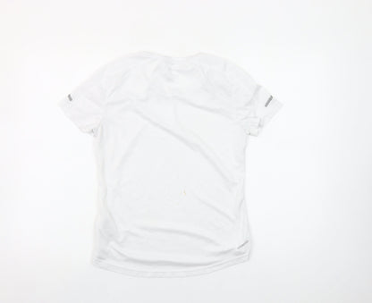 Adidas Womens White Aeroready Running T-Shirt Size S