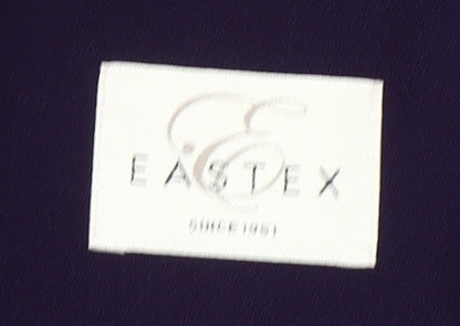 Eastex Women's Purple Cropped Shawl Collar Blazer UK 16