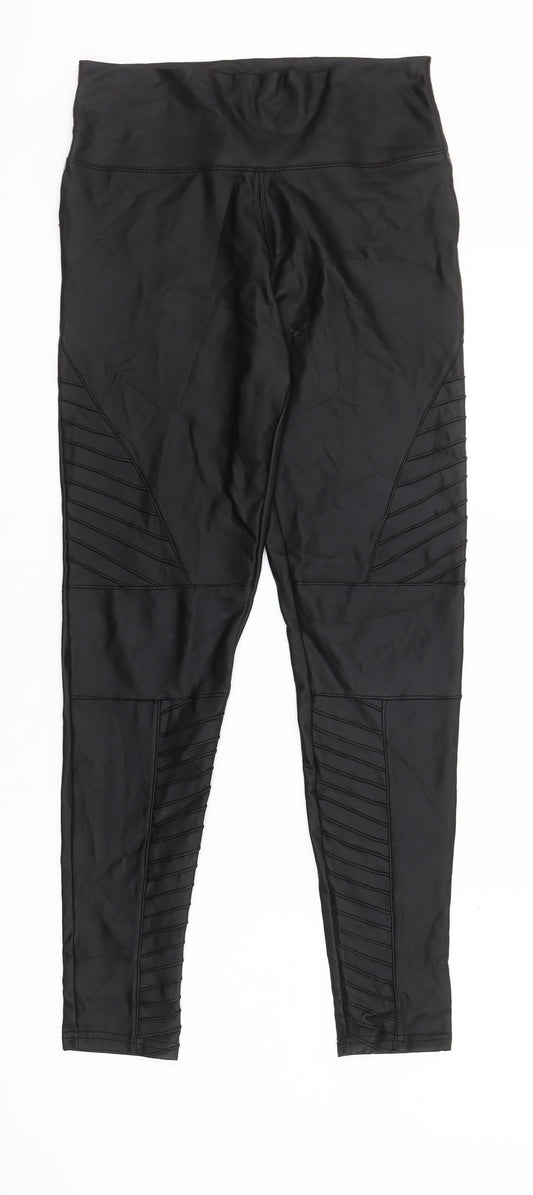 Verso Women’s Black High Rise Stretch Leggings S/M Activewear