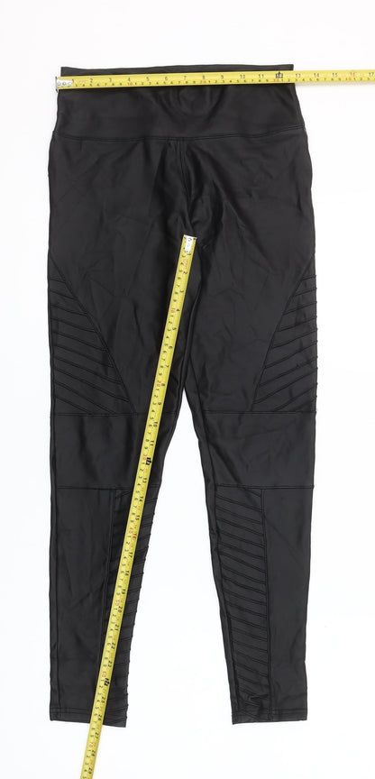 Verso Women’s Black High Rise Stretch Leggings S/M Activewear