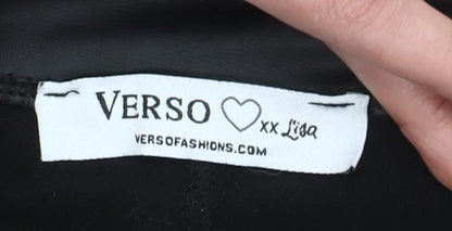 Verso Women’s Black High Rise Stretch Leggings S/M Activewear