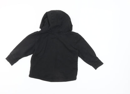 Next Unisex Baby Black Batman Hooded Pullover Jumper 18-24 Months