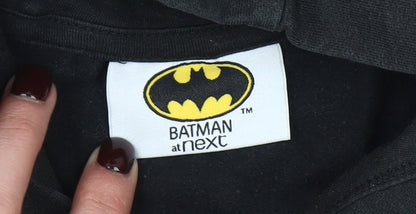 Next Unisex Baby Black Batman Hooded Pullover Jumper 18-24 Months