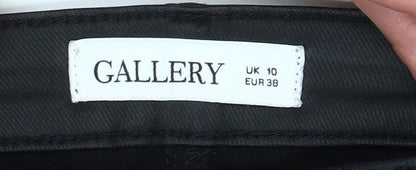 Gallery Women's Black Size 10 Slim Fit Stretch Jegging Trousers