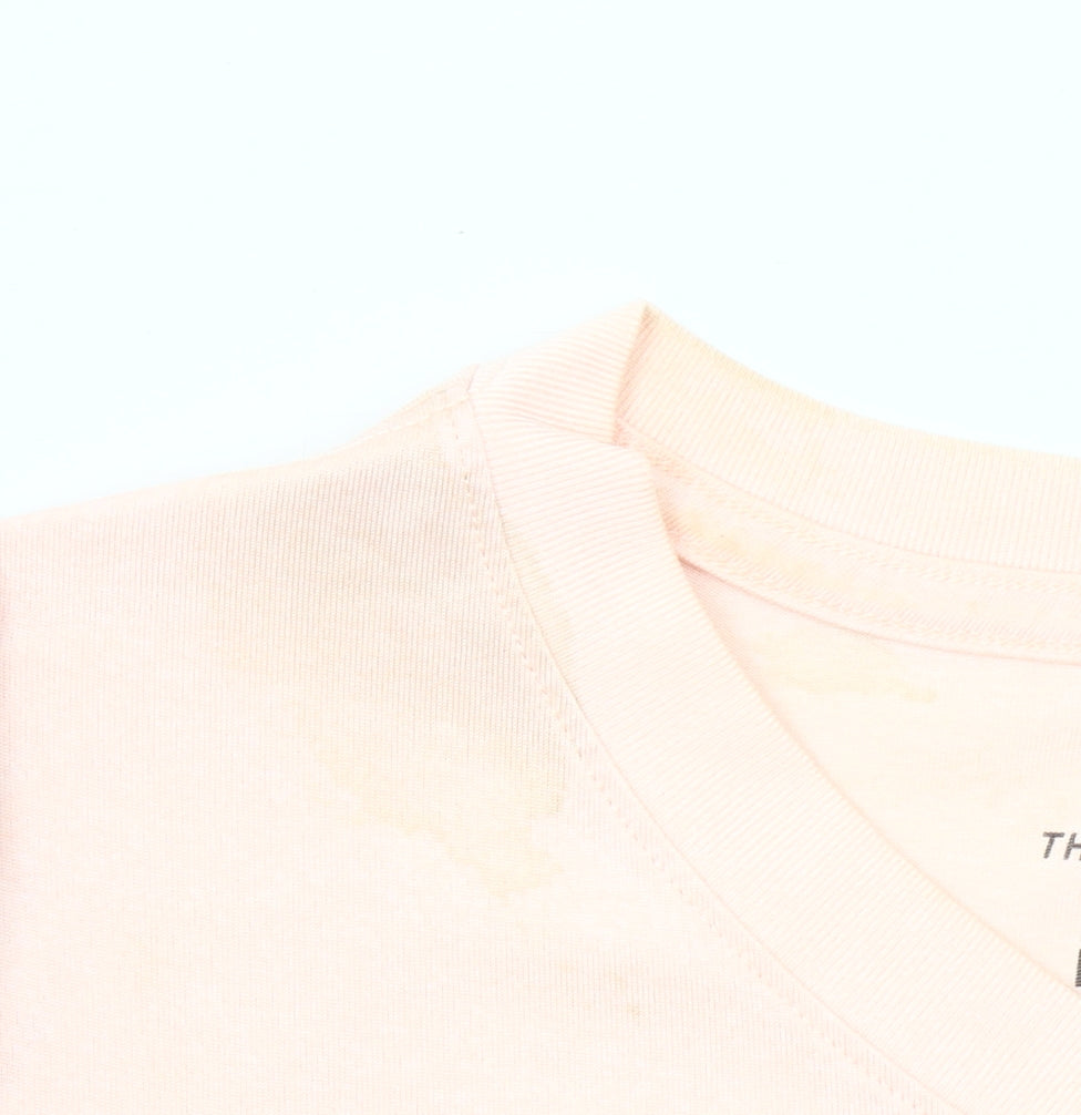 Nike Girls Pink Dri-Fit V-Neck Sports T-Shirt Size 146