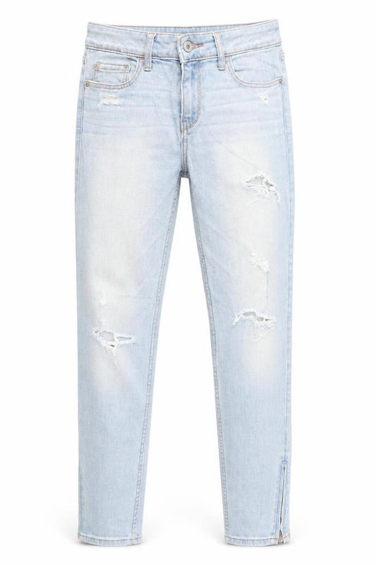 Womens UK Size 2 Abercrombie & Fitch Slim Fit Skinny Blue Jeans