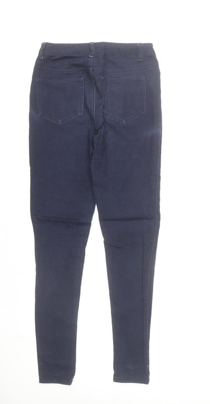 Pieces Womens Blue Slim Fit Jegging Jeans S