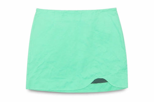 Pull & Bear Women’s Green Short Viscose Skirt Size 12