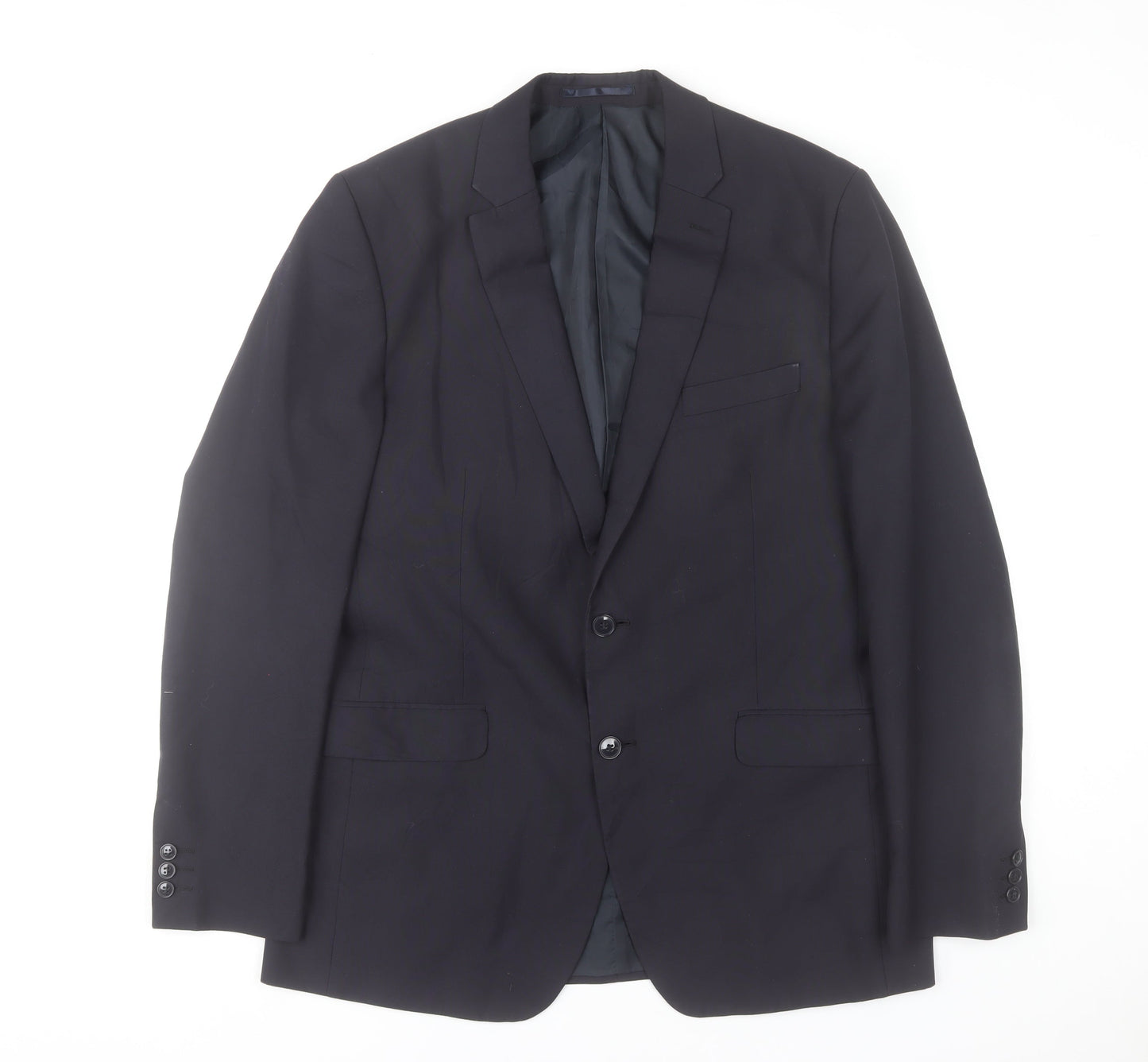 Mens UK Size 42 Thomas Nash Regular Black Suit Jacket