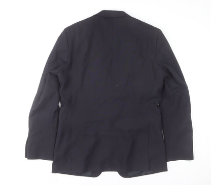 Mens UK Size 42 Thomas Nash Regular Black Suit Jacket