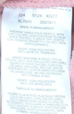 Columbia Women Pink Fleece 1/4 Zip Pullover Sweatshirt Size S