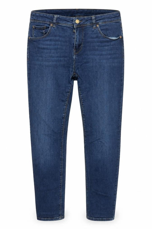 Front view of Vero Moda Blue Slim Fit Denim Jeans XL Regular Waist 30 in