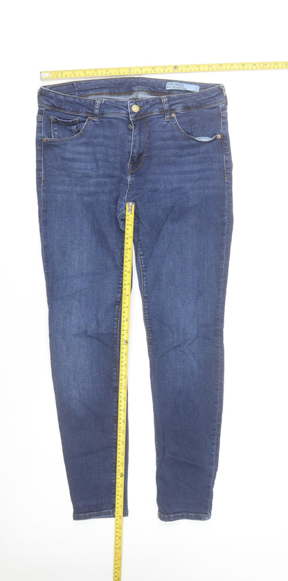 Vero Moda Blue Slim Fit Denim Jeans XL Regular Waist 30 in