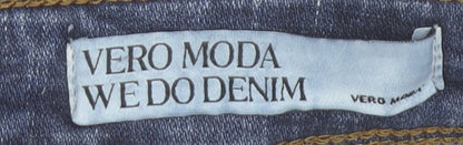 Vero Moda Blue Slim Fit Denim Jeans XL Regular Waist 30 in