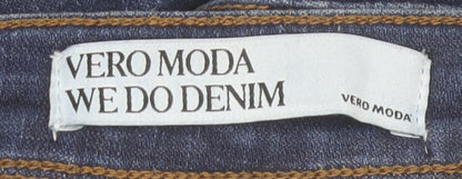 Vero Moda Men's Blue Denim Skinny Jeans XL Slim Fit Medium Wash