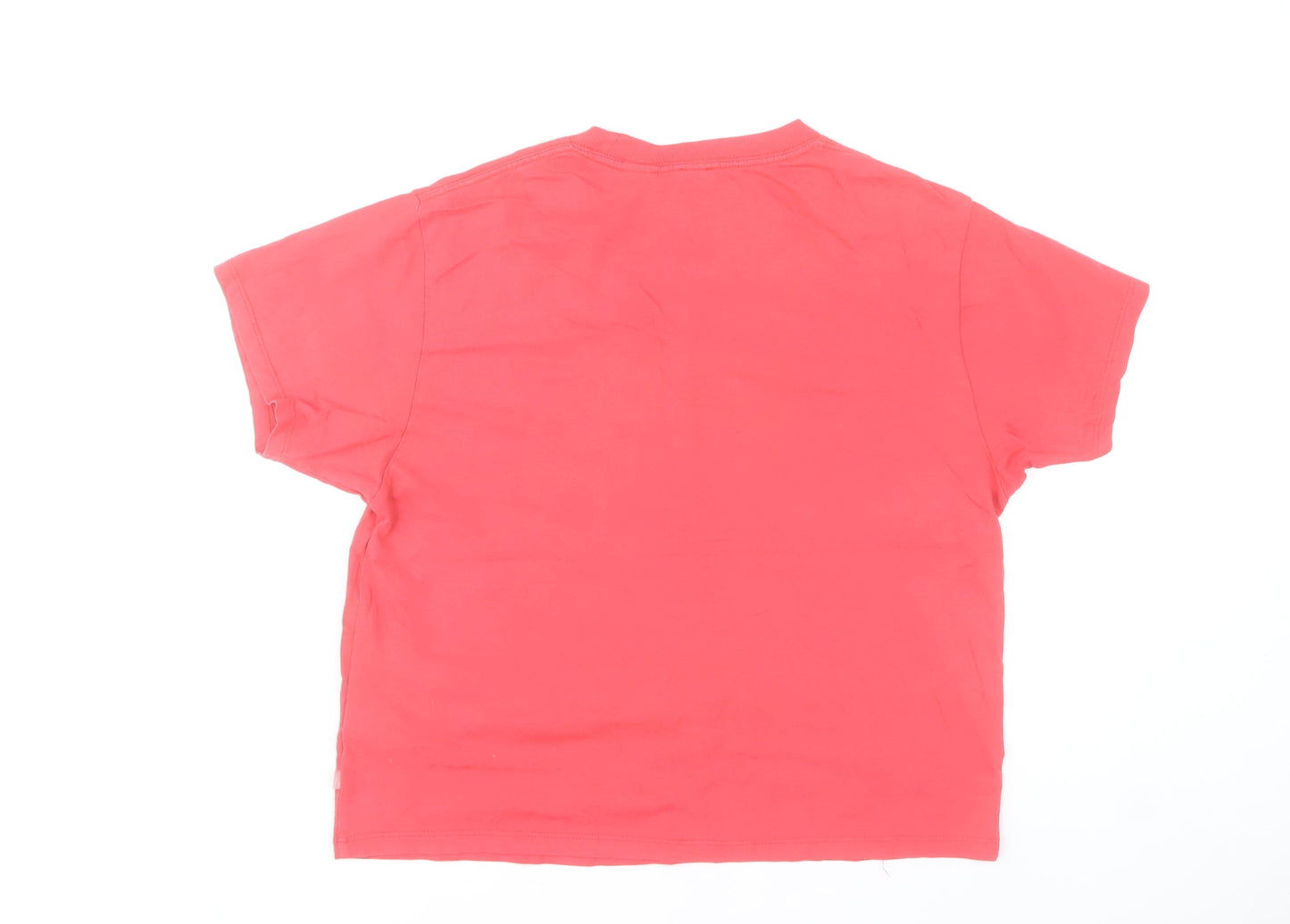 Womens UK Size S Levi's Pink Basic T-Shirt