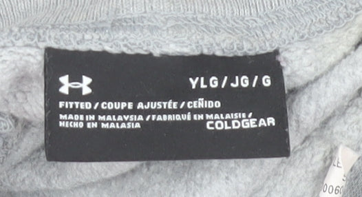 Under Armour Boys Grey ColdGear Jogger Trousers Size 11-12 Years