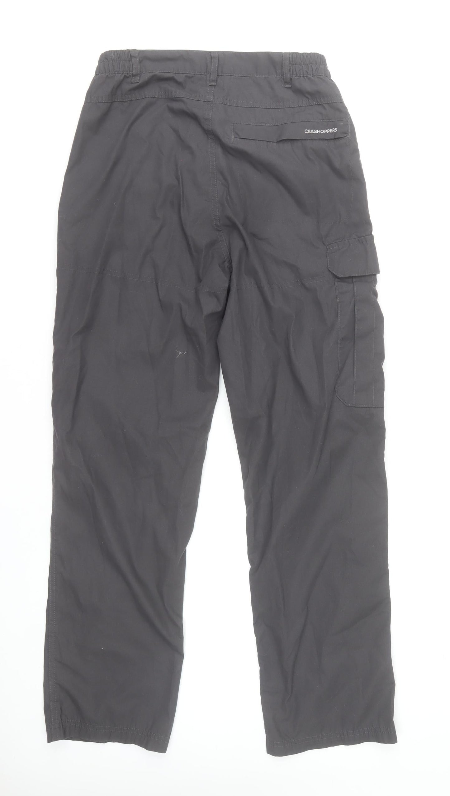 Craghoppers Men's Black 30R Cargo Trousers Quick Dry Travel Pants