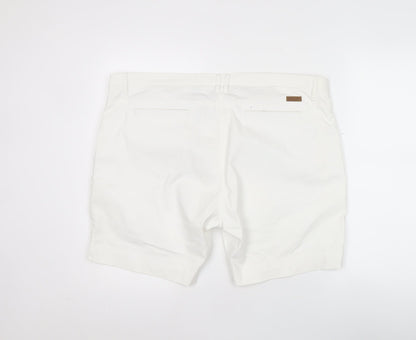 Regatta Women’s White Chino Shorts Size 20 Cotton Stretch Summer