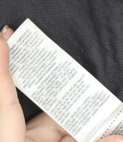 Karrimor Boys Black Waterproof Hooded Rain Jacket 11-12 Years