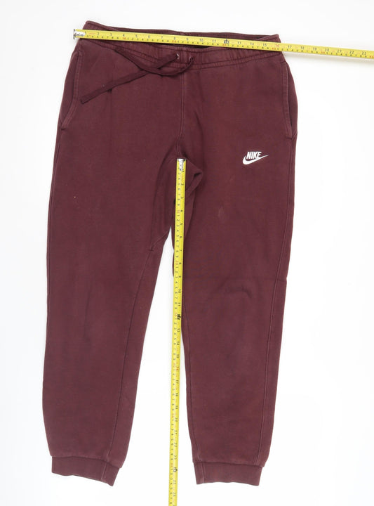 Nike Men's Brown Fleece Jogger Sweatpants M Regular Fit Activewear