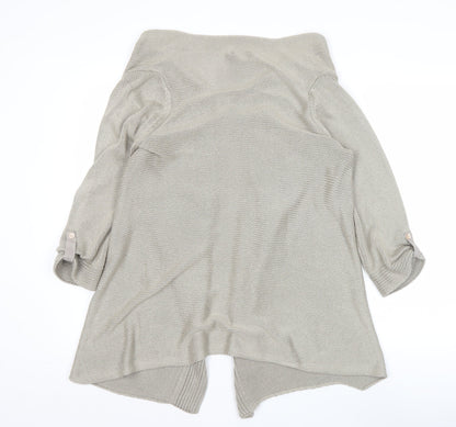 Marks and Spencer Per Una Women's Beige Knit Cardigan M