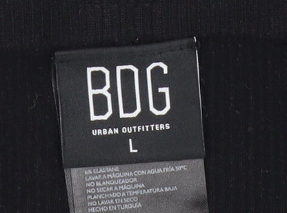 BDG Urban Outfitters Women’s Black L Strapless Bodycon Midi Dress