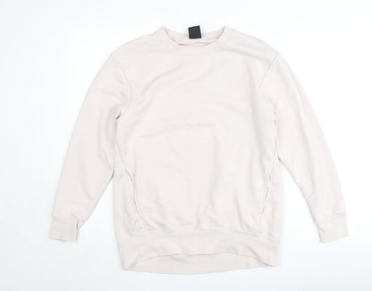 Womens UK Size XS Nike Beige Pullover Jumper
