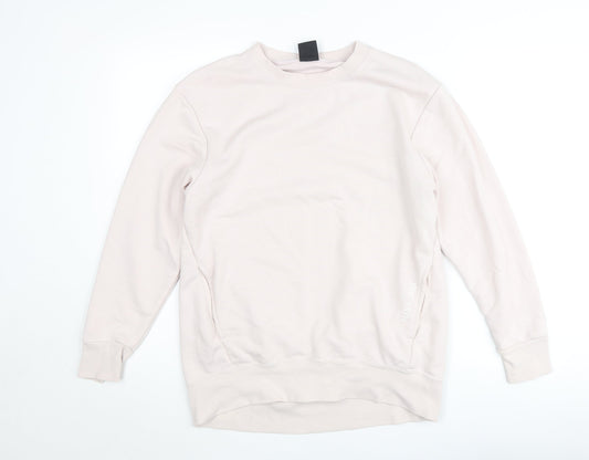 Womens UK Size XS Nike Beige Pullover Jumper