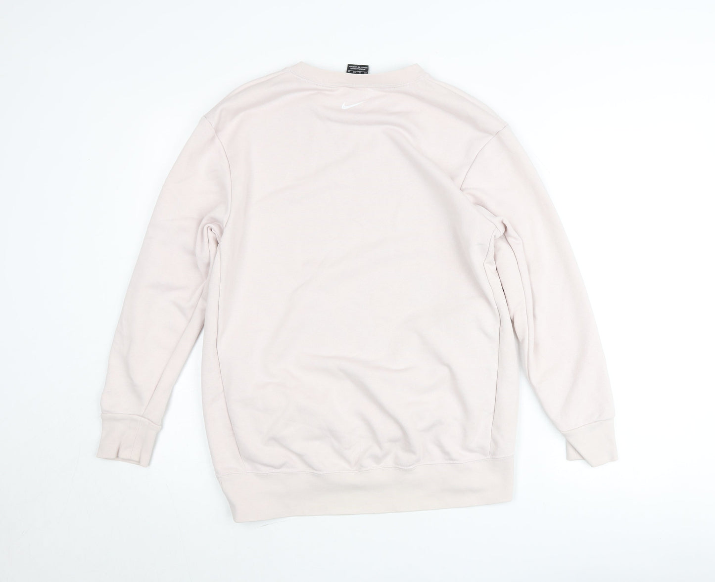 Womens UK Size XS Nike Beige Pullover Jumper
