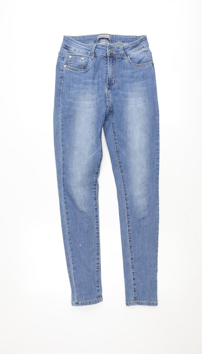 Ana & Lucy Women's Blue Skinny Slim Fit Stretch Jeans Size S