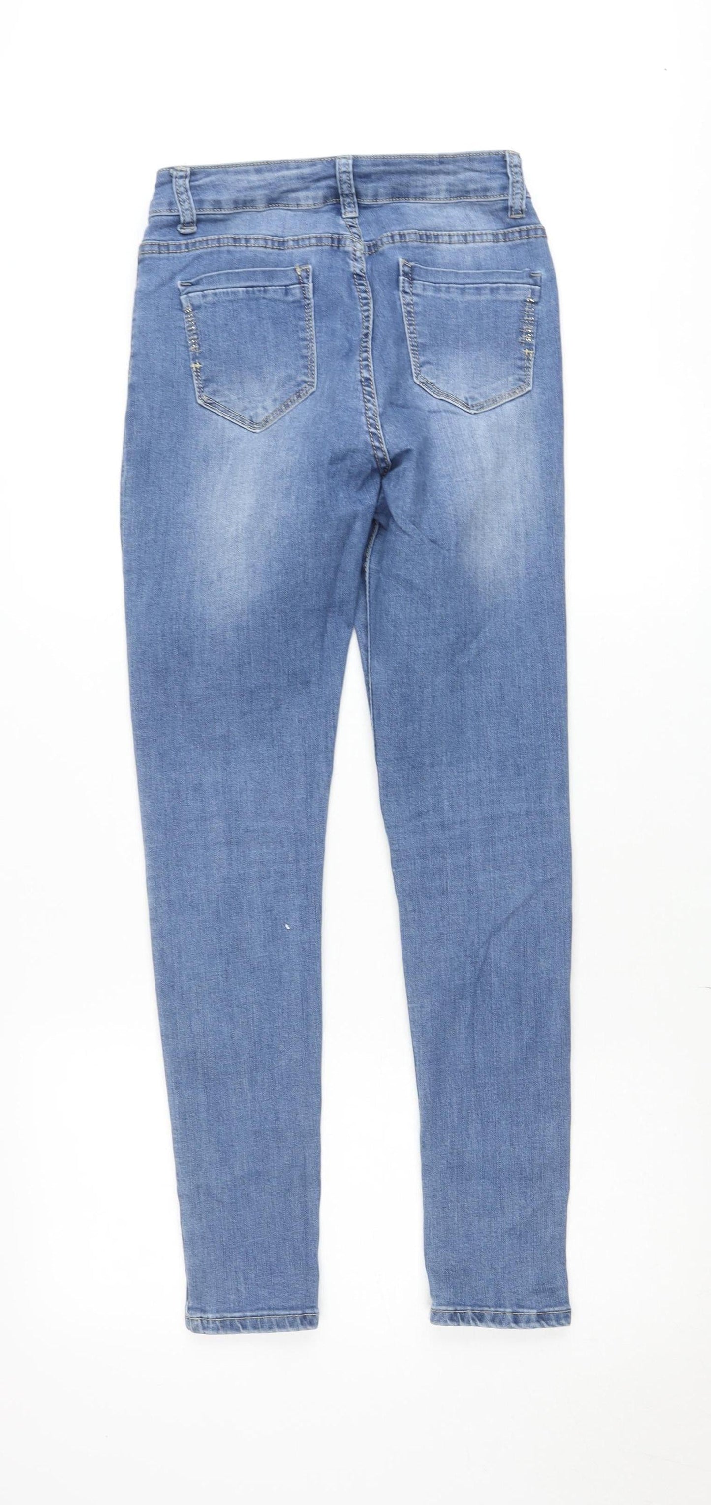 Ana & Lucy Women's Blue Skinny Slim Fit Stretch Jeans Size S