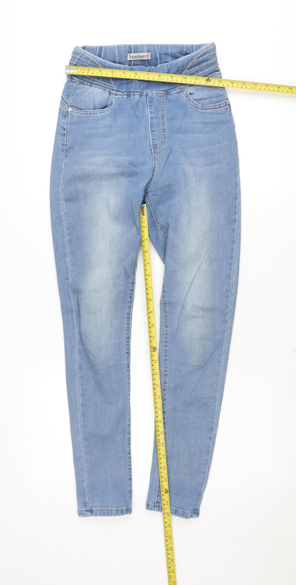 Ana&Lucy Women's Blue Skinny Stretch Denim Jeans M