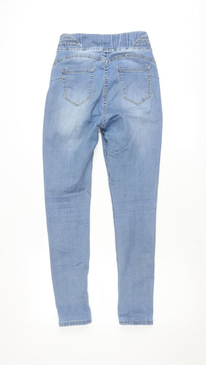 Ana&Lucy Women's Blue Skinny Stretch Denim Jeans M