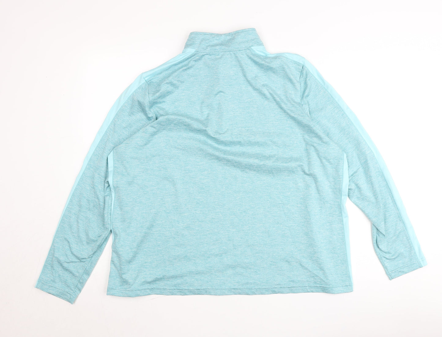 Dunnes Stores Women Blue XL 1/2 Zip Performance Sweatshirt