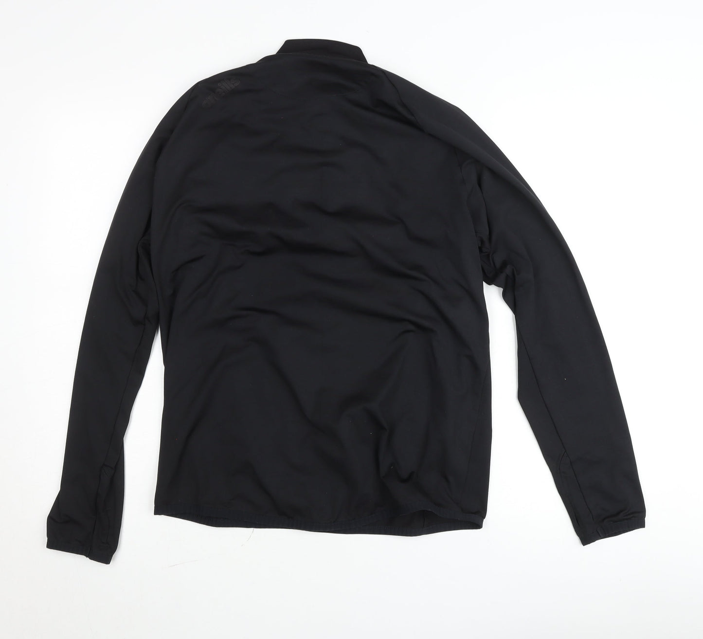 O'Neills Men's Black Slim Fit 1/4 Zip Sports Sweatshirt Size L