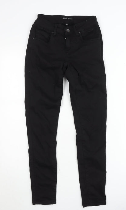 Toxik 3 Women's Black Skinny Jeans S Slim Fit Stretch Denim