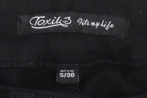 Toxik 3 Women's Black Skinny Jeans S Slim Fit Stretch Denim