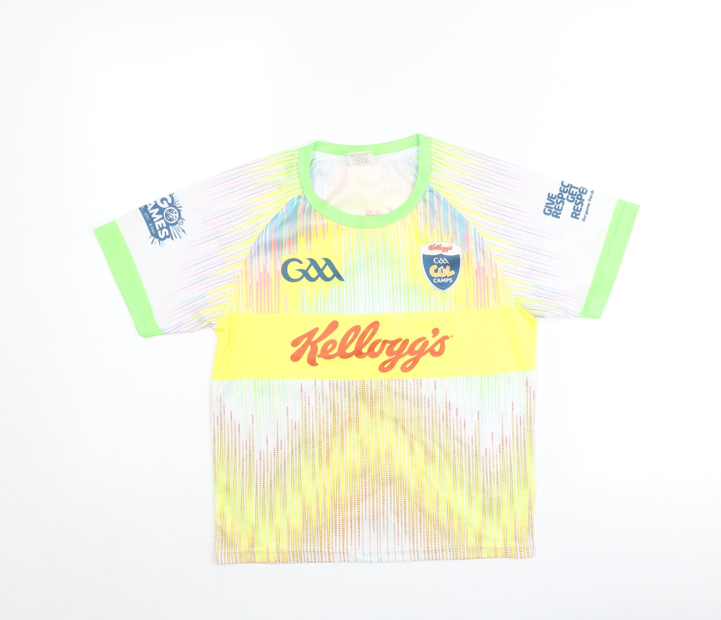 MCSport Boys Multicoloured GAA Kellogg’s Cool Camps Jersey T-Shirt 7-8 Years
