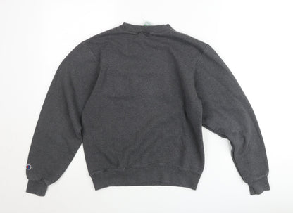 Champion Eco Fleece Indiana Hoosiers Grey Pullover Sweatshirt XS Women