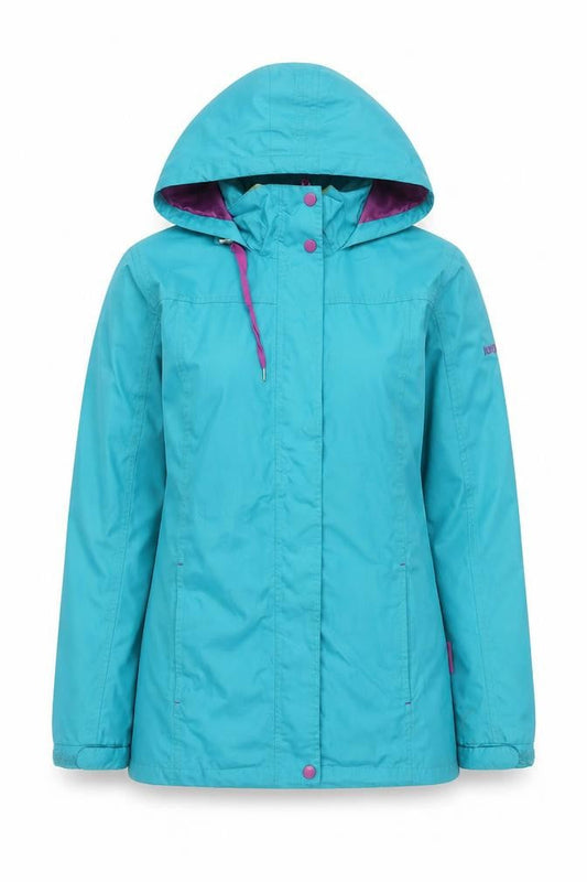 Target Dry Women's Blue XS Hooded Waterproof Rain Coat
