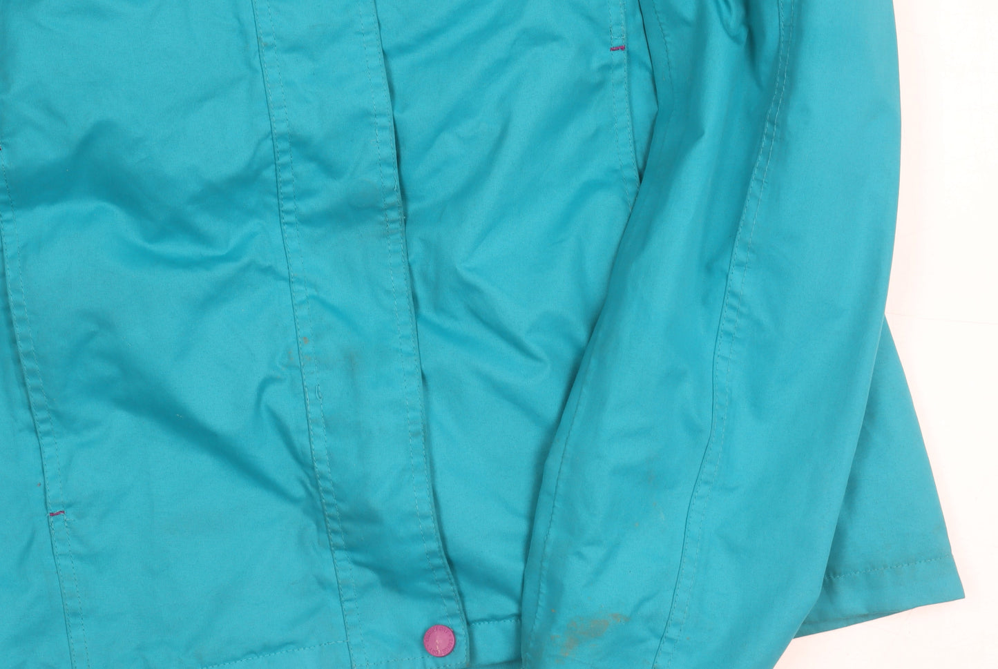Target Dry Women's Blue XS Hooded Waterproof Rain Coat