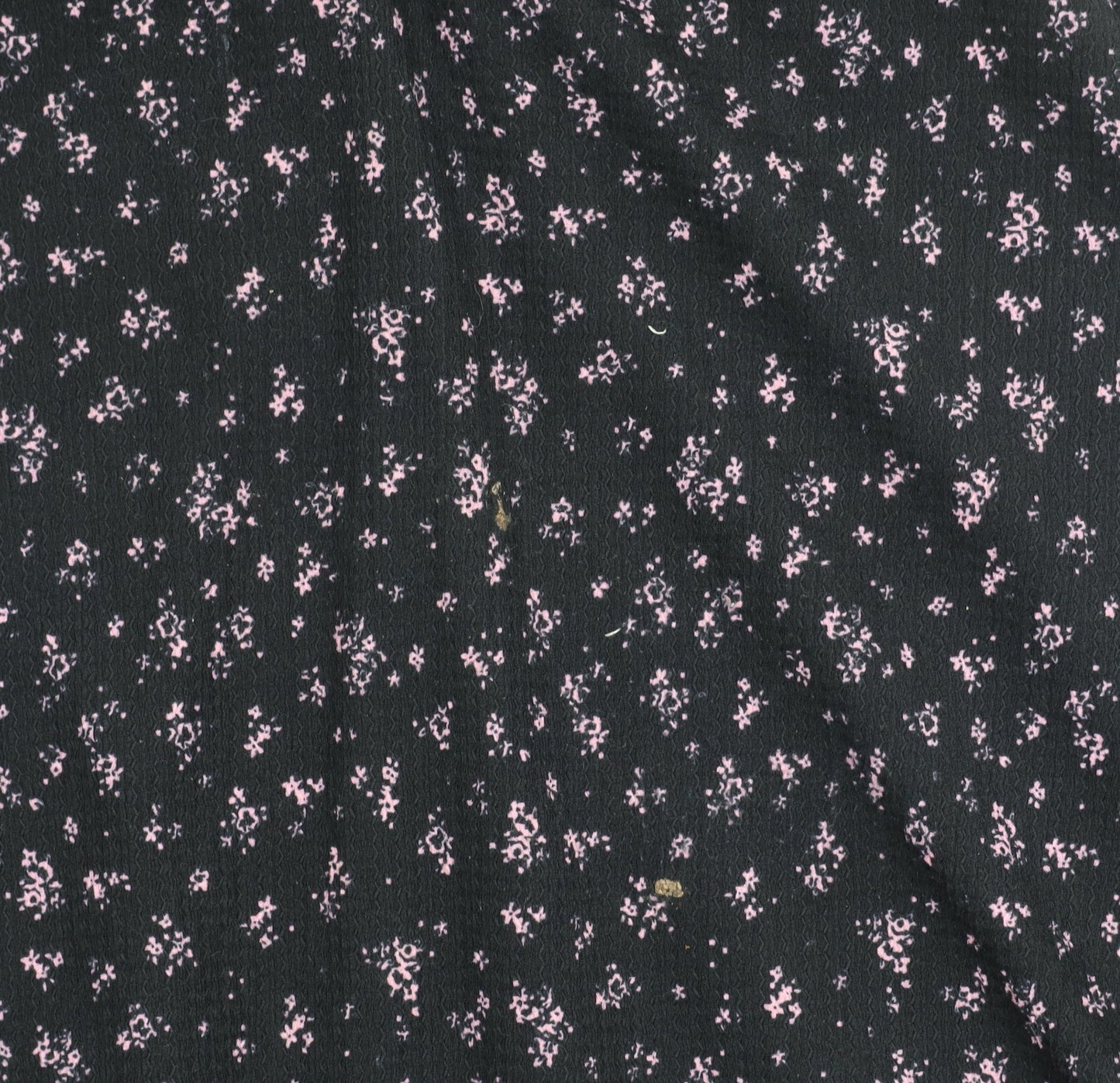 Savida Women's Black Floral A-Line Dress Size 12 Long Sleeve V-Neck