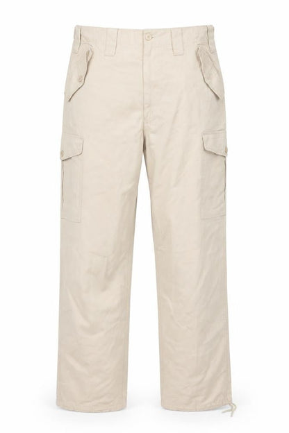JASPA Women’s Beige Cargo Trousers Size 32 Regular Fit