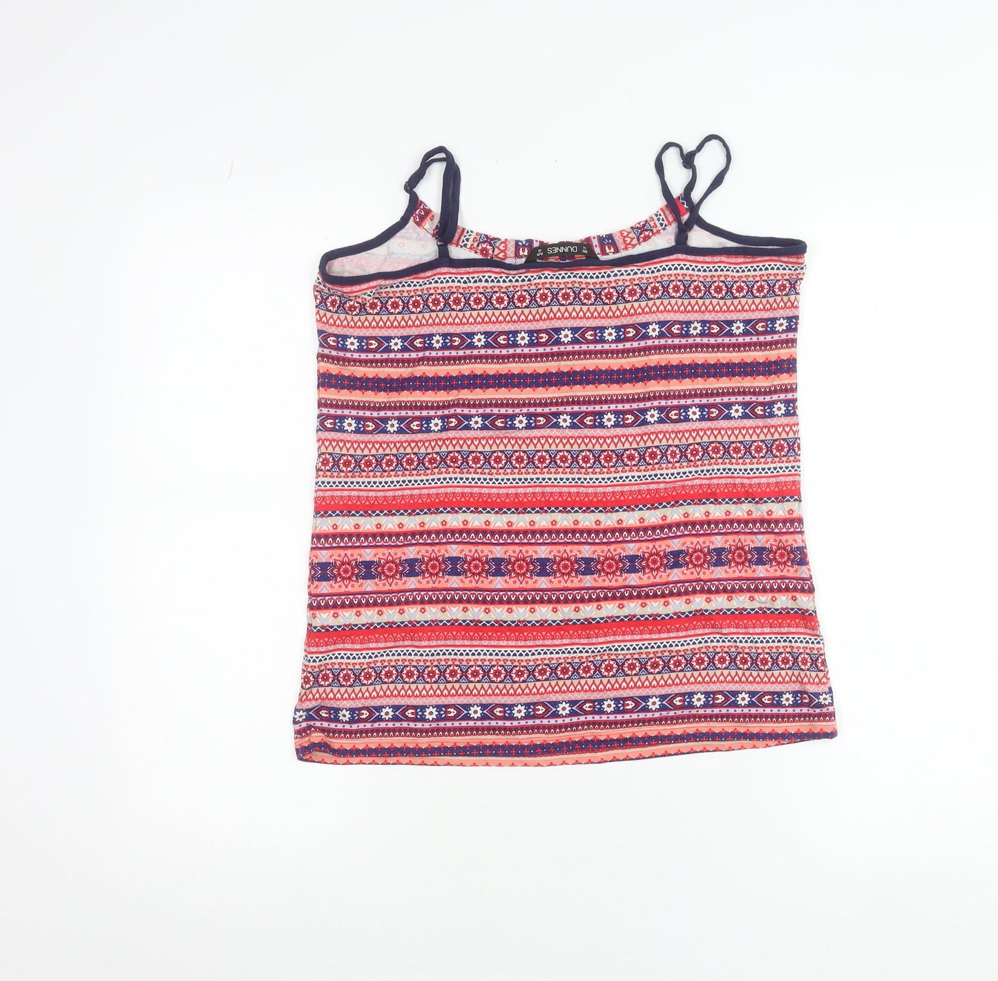 Dunnes Stores Women’s Multicoloured Geometric Camisole Tank Top Size 14