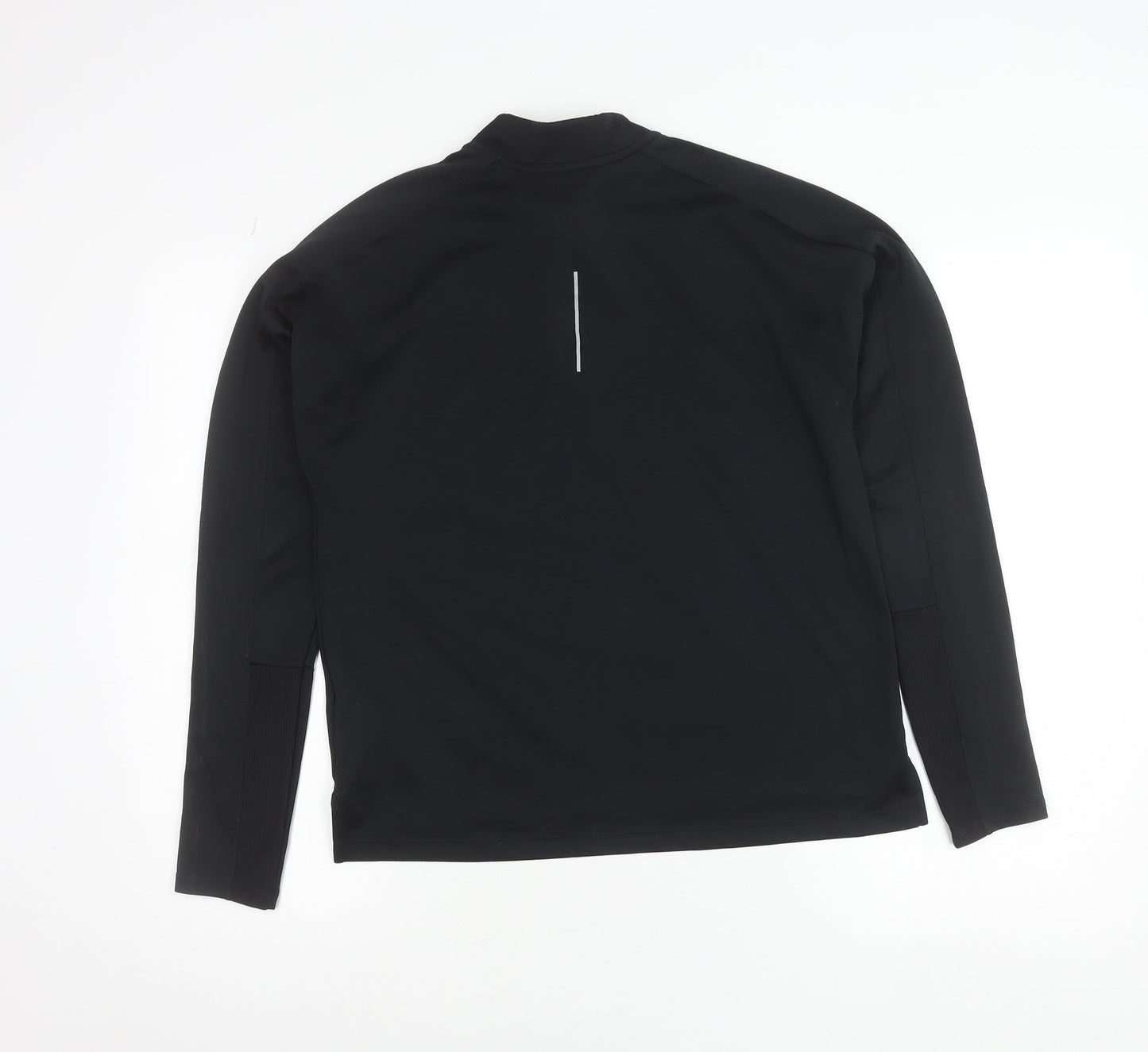 Nike Dri-FIT Women's Black Medium Running 1/2 Zip Track Jacket