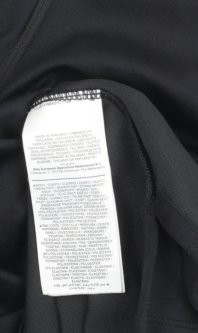 Nike Dri-FIT Women's Black Medium Running 1/2 Zip Track Jacket