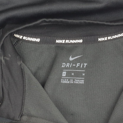 Nike Dri-FIT Women's Black Medium Running 1/2 Zip Track Jacket